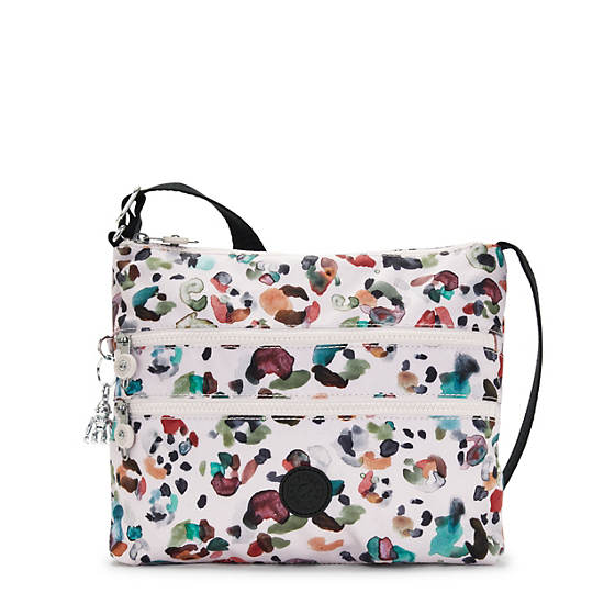 Torba Crossbody Kipling Alvar Printed Białe Kolorowe | PL 2144SG